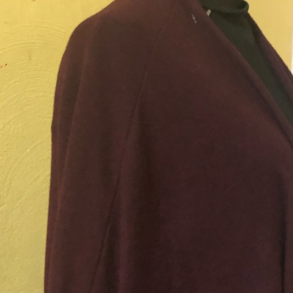 New Woman’s Deep Burgundy Drapy  Sweater ! - Picture 7 of 11